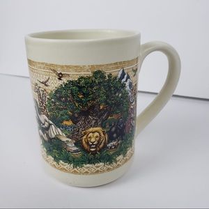 Disney Ceramic Tree of Life Mug Logo Animals Used